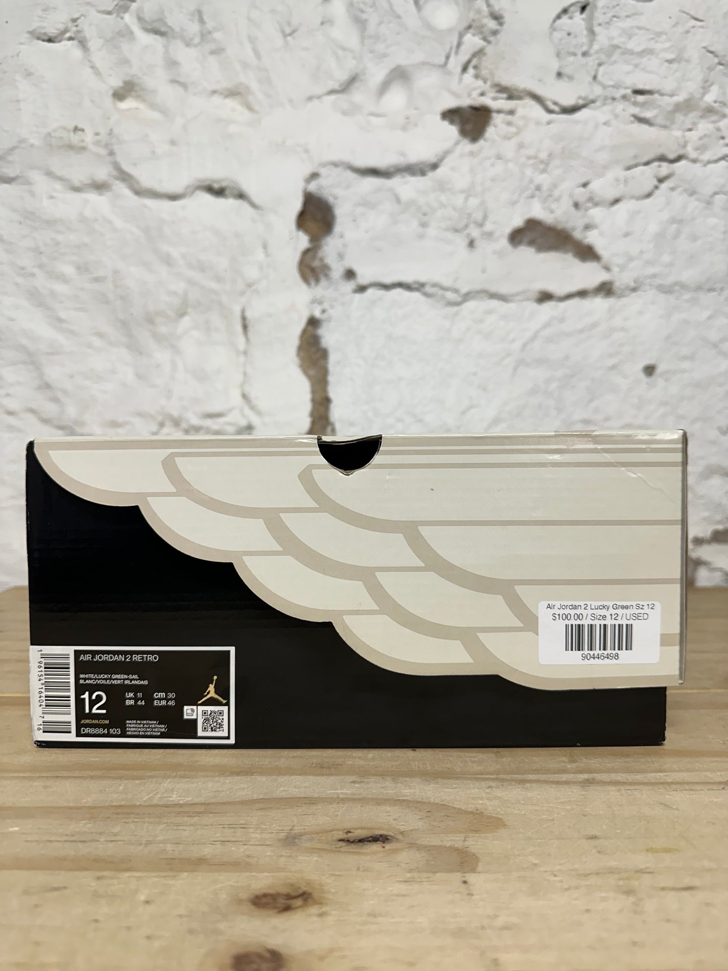 Air Jordan 2 Lucky Green Sz 12