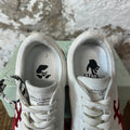 Off-White Red Arrow Vulc White Suede Sneaker Sz 6.5 (39)