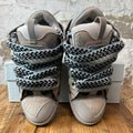 Lanvin Curb Black Grey Blue Sneaker Sz 9 (42)