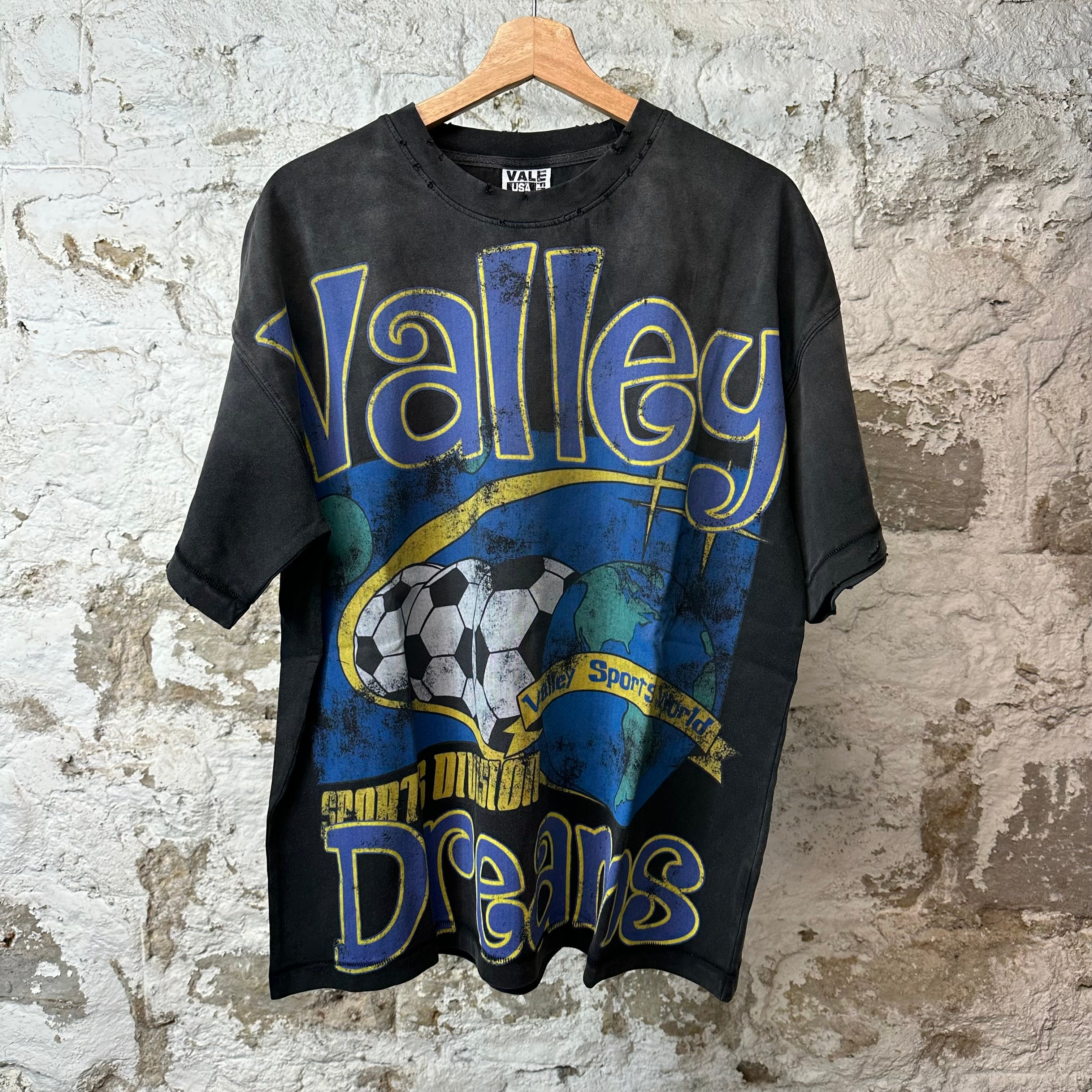 Vale Futball Black T-shirt