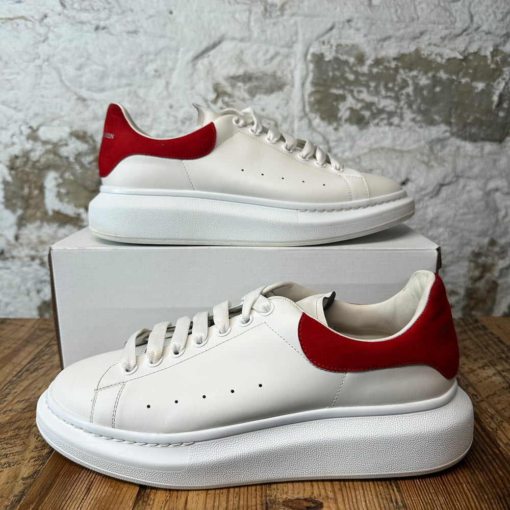 Alexander McQueen Red Tab White Sneaker Sz 11.5 (44.5)