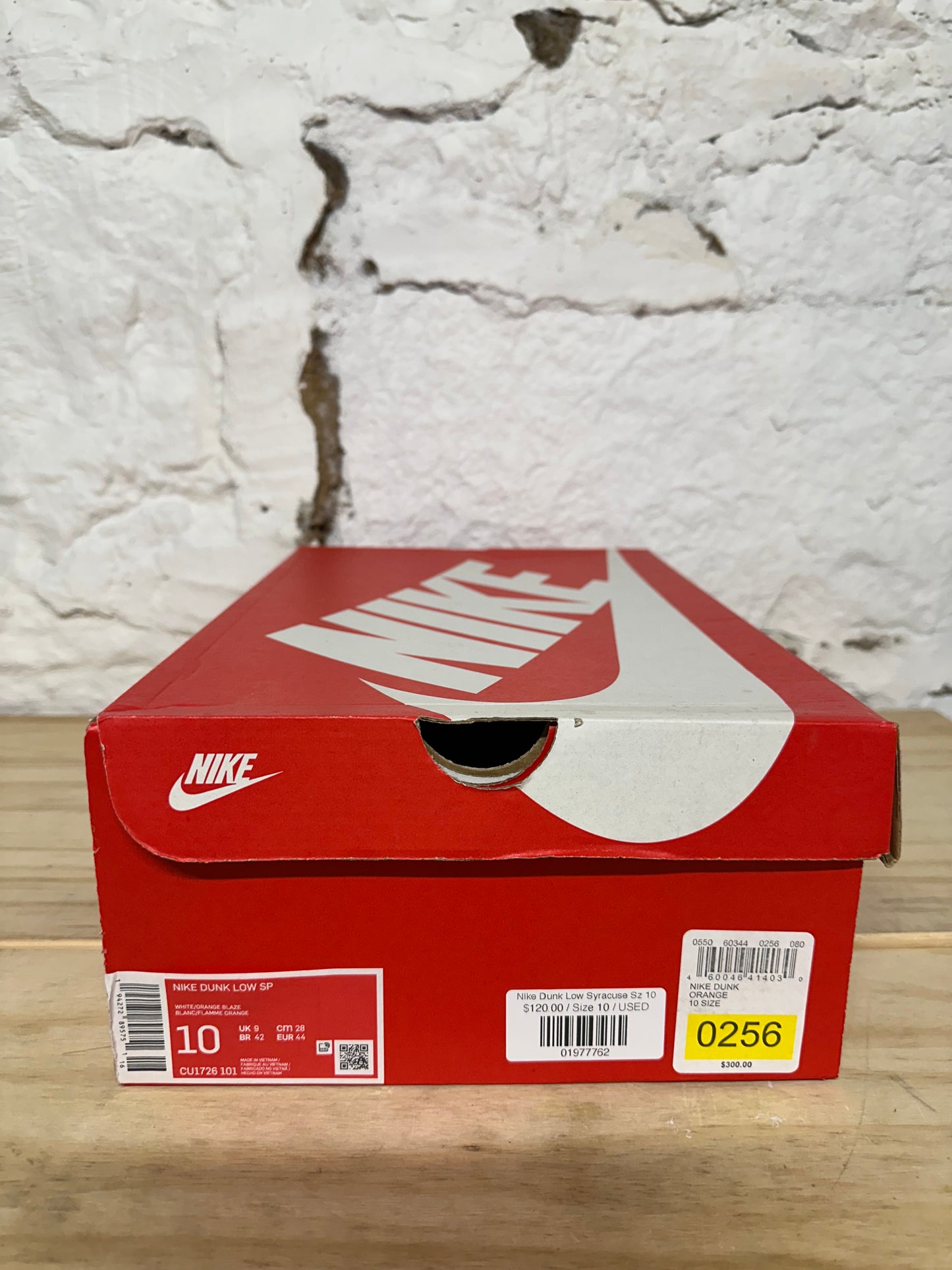 Nike Dunk Low Syracuse Sz 10
