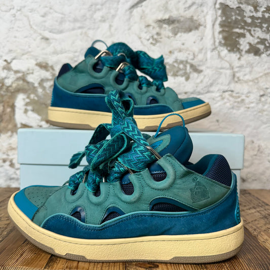 Lanvin Curb Multicolor Blue Sneaker Sz 10 (43)