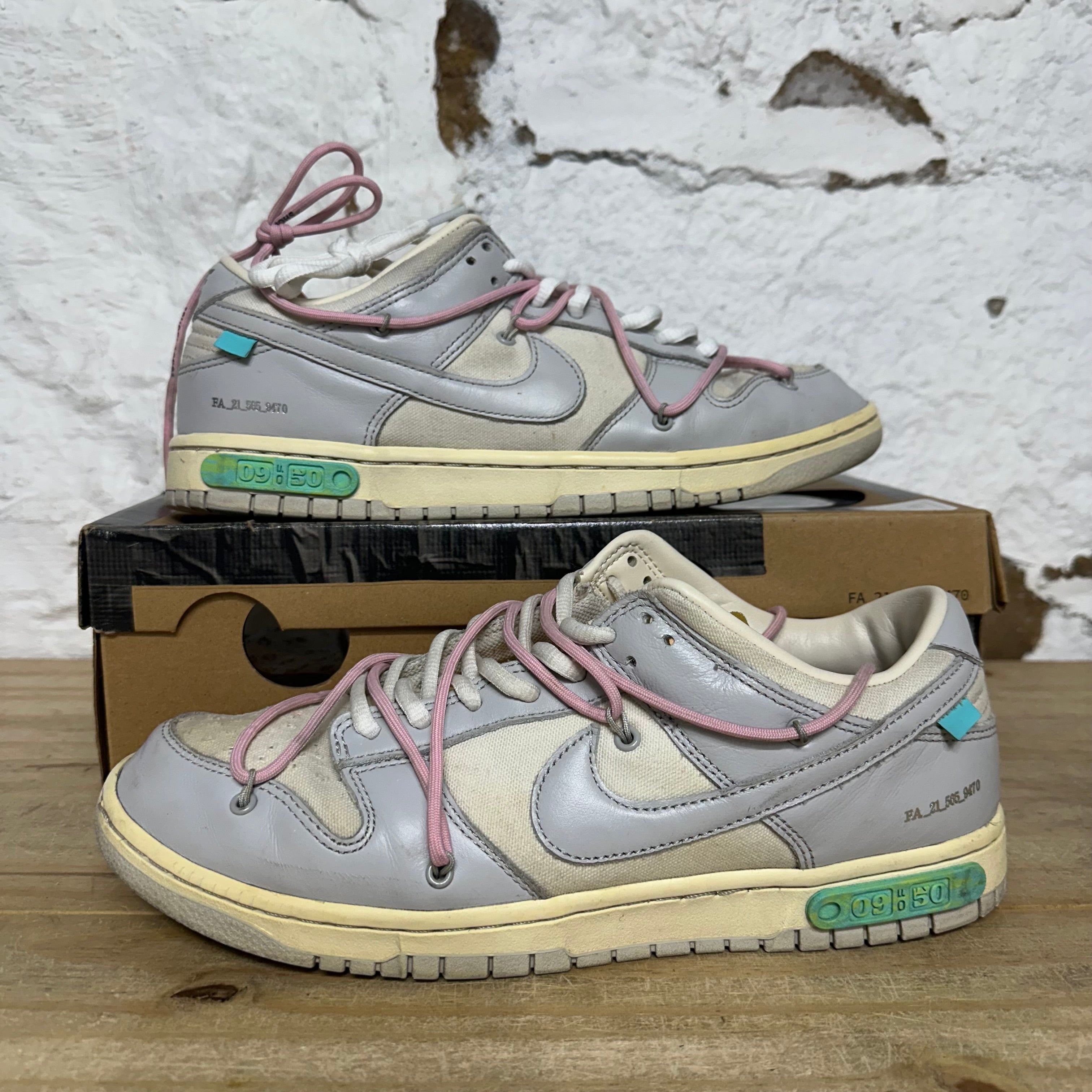 Nike Dunk Low Off-White Lot 9 Sz 11