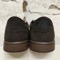 Air Jordan 1 Low Travis Scott Velvet Brown Sz 8.5