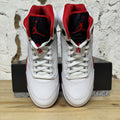 Air Jordan 5 Fire Red Black Tongue (2025) Sz 10 DS