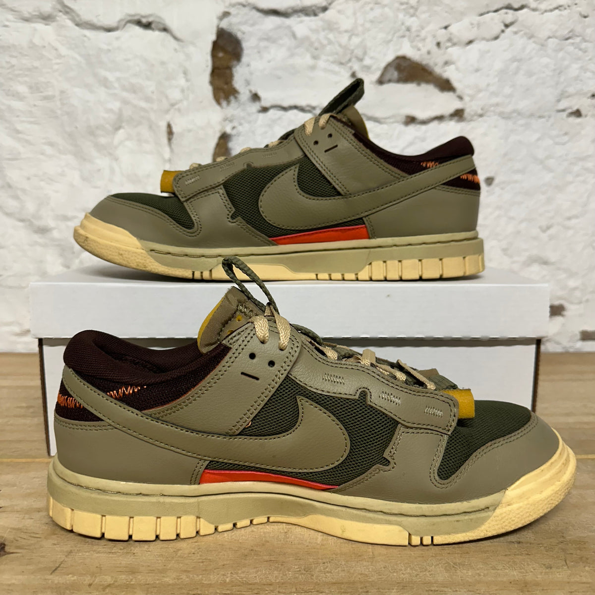 Nike Dunk Low Jumbo Medium Olive Sz 10.5