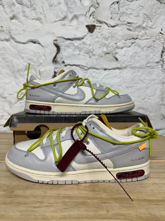 Nike Off White Dunk Low Lot 8 Sz 12