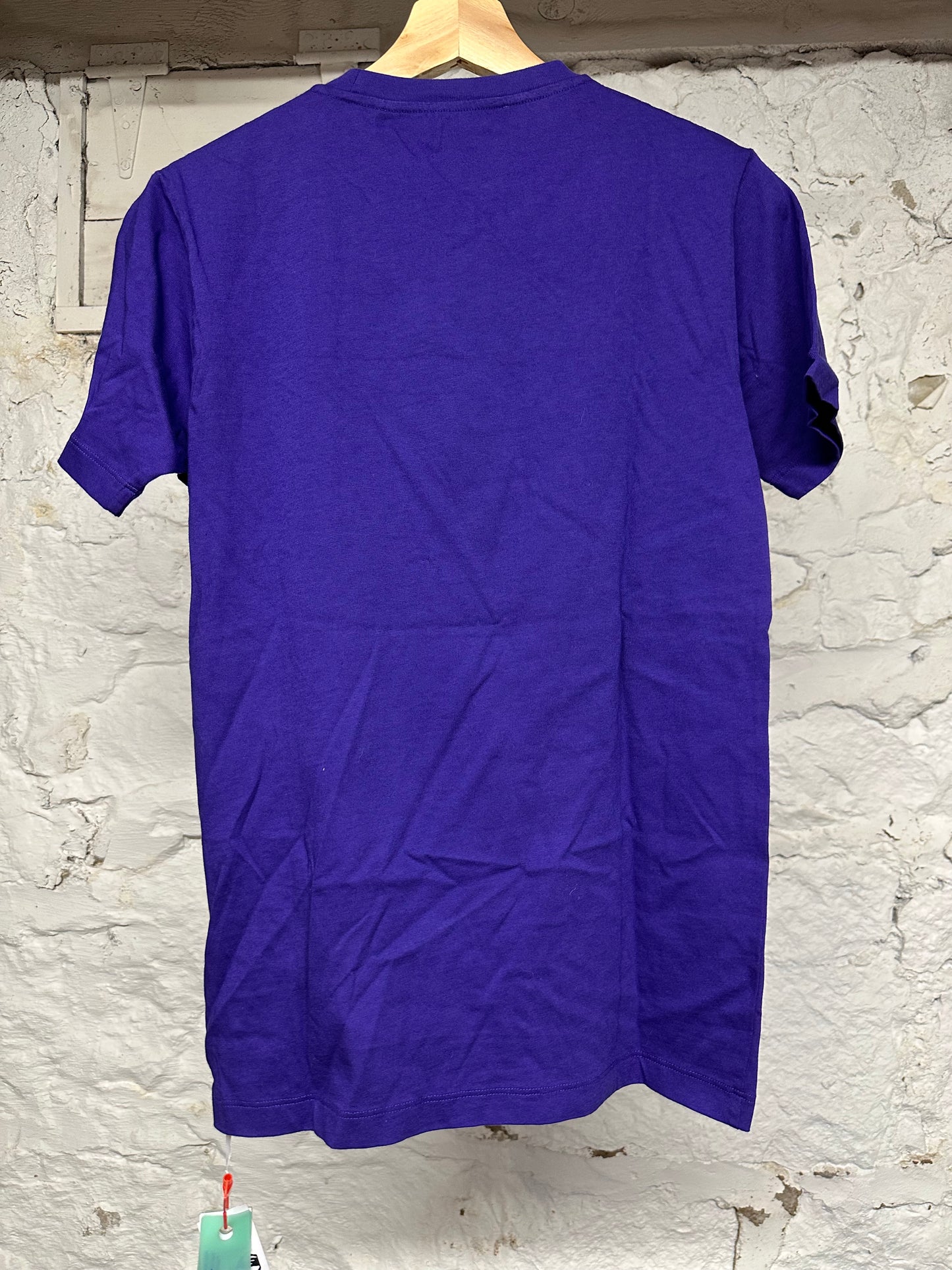 Off White Paint Mirror Purple T-Shirt Sz XXS DS