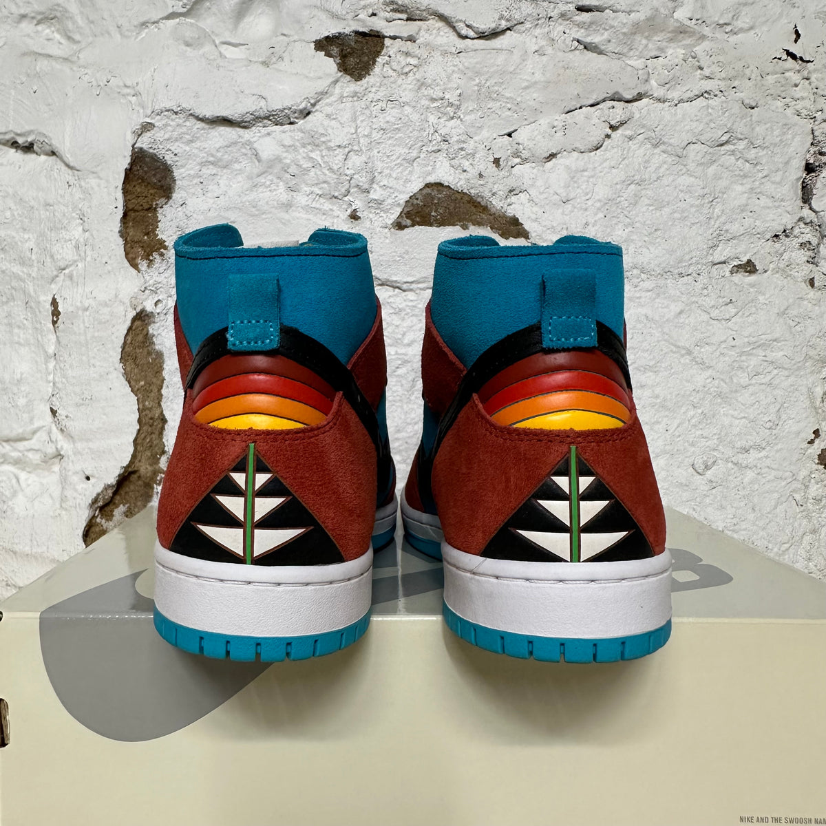 Nike SB Dunk High Di'orr Greenwood Navajo Arts Sz 10.5 DS