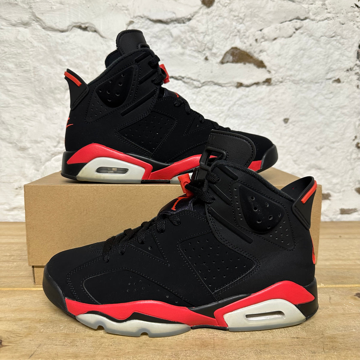 Air Jordan 6 Infrared Salesman Sz 9.5