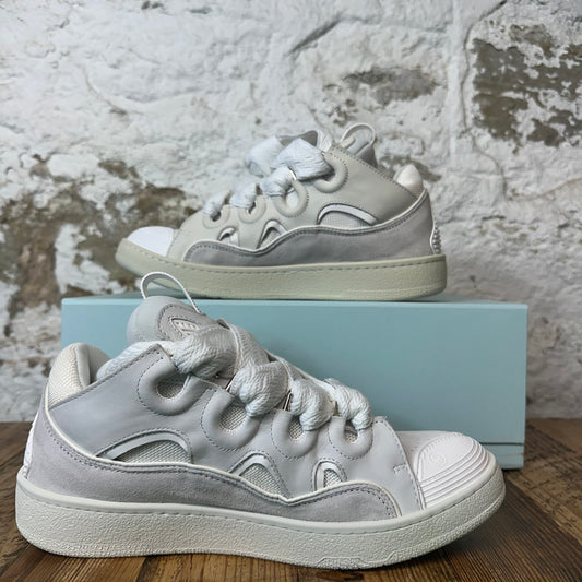 Lanvin Curb White Gray Sneaker