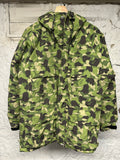 Bape Green Camo Puffer Jacket Sz M