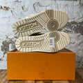 Louis Vuitton Beige Cream Skate Sneaker Sz 8.5 (7LV)