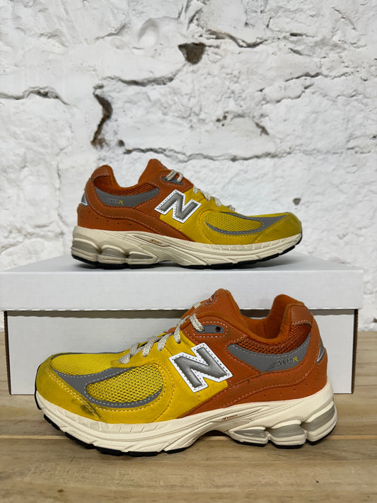 New Balance 2002R Yellow Orange Sz 5