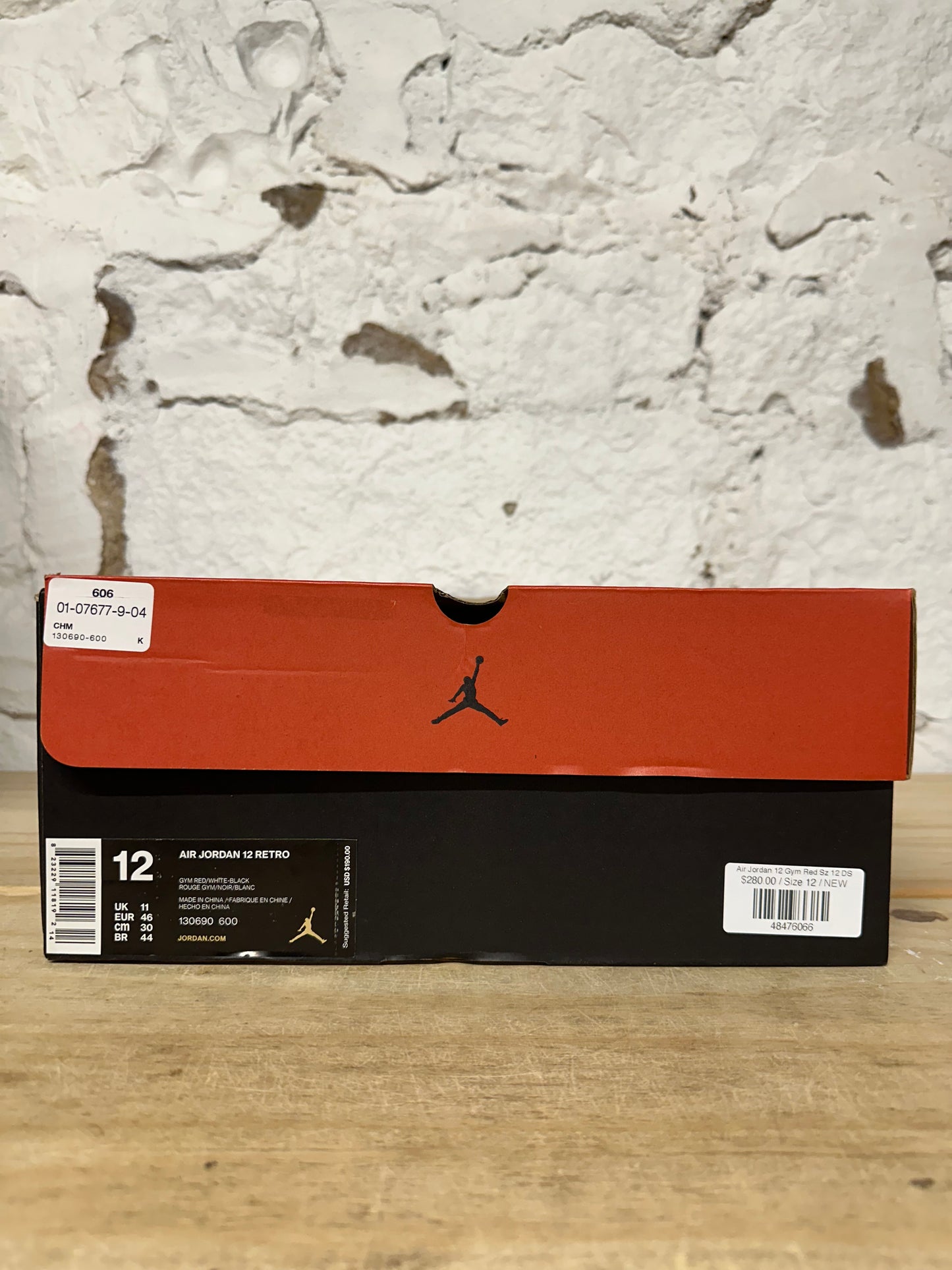 Air Jordan 12 Gym Red Sz 12 DS