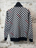 Palm Angels Checkered Track Jacket Sz M