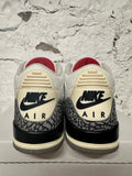 Air Jordan 3 White Cement Reimagined Sz 8.5