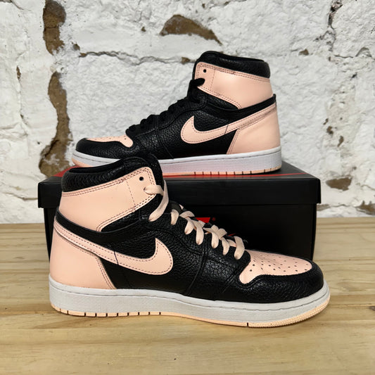 Air Jordan 1 High Black Crimson Tint Sz 9