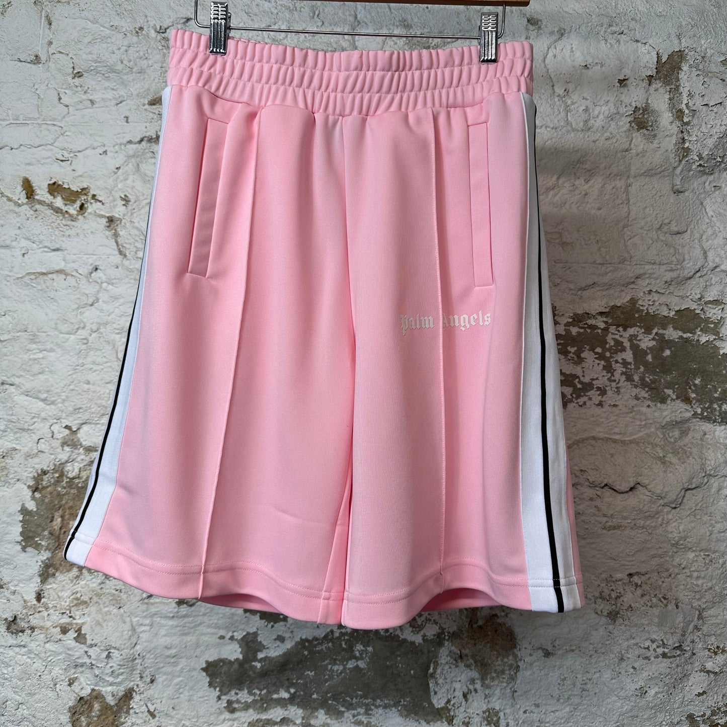 Palm Angels Pink Track Shorts Sz S
