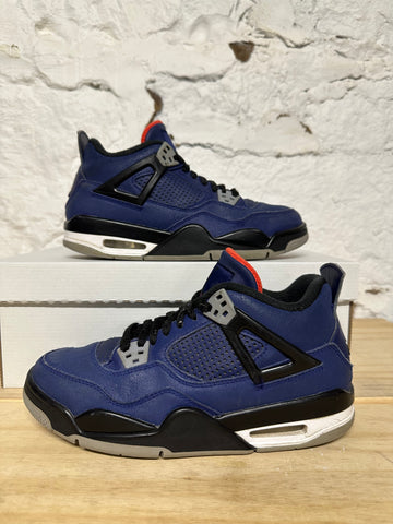 Air Jordan 4 Winter Loyal Blue Sz 7Y