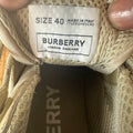 Burberry Arthur Triple Beige Sneaker Sz 7 (40)