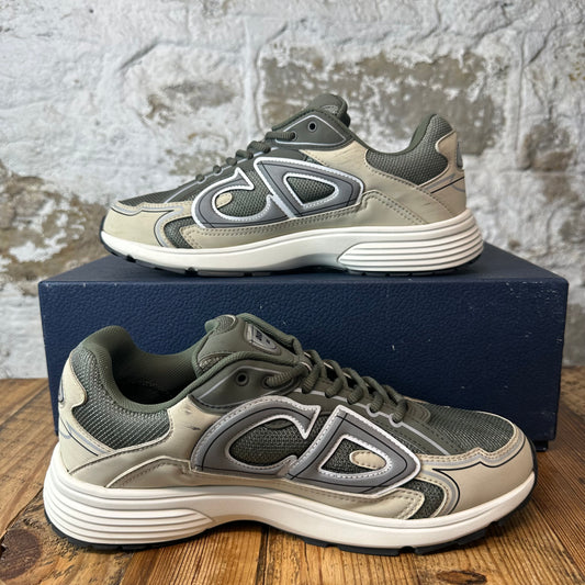 Dior B30 Green Beige White Sneaker Sz 10 (43)
