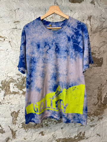 Gallery Dept Blue Tie Dye T-shirt Sz M