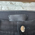 Amiri Plain Black Knee Hole Denim Jeans Sz 29
