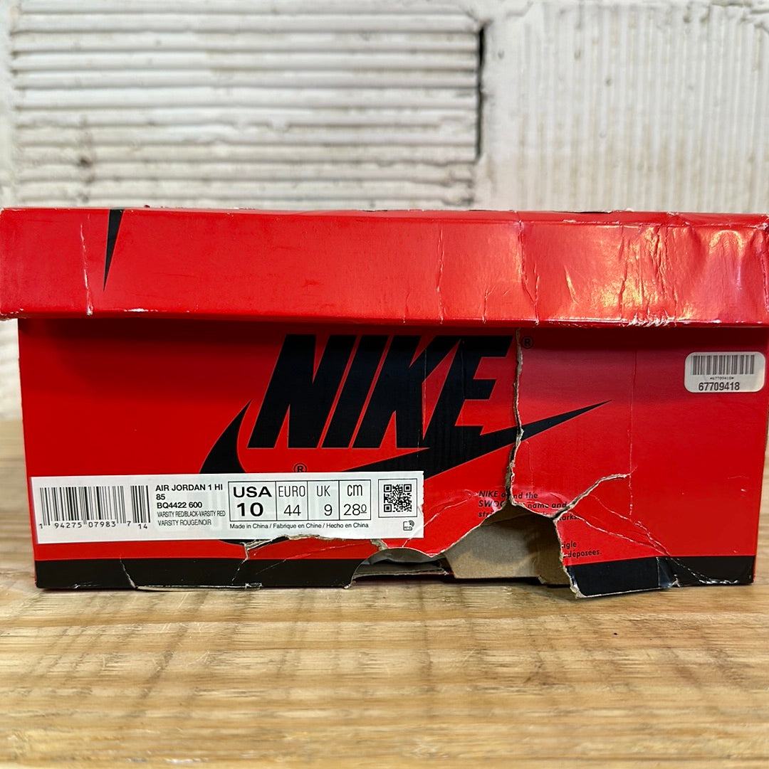 Air Jordan 1 High 85 Varsity Red Sz 10