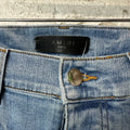 Amiri MX1 Multicolor Mohair Blue Denim Jeans Sz 30