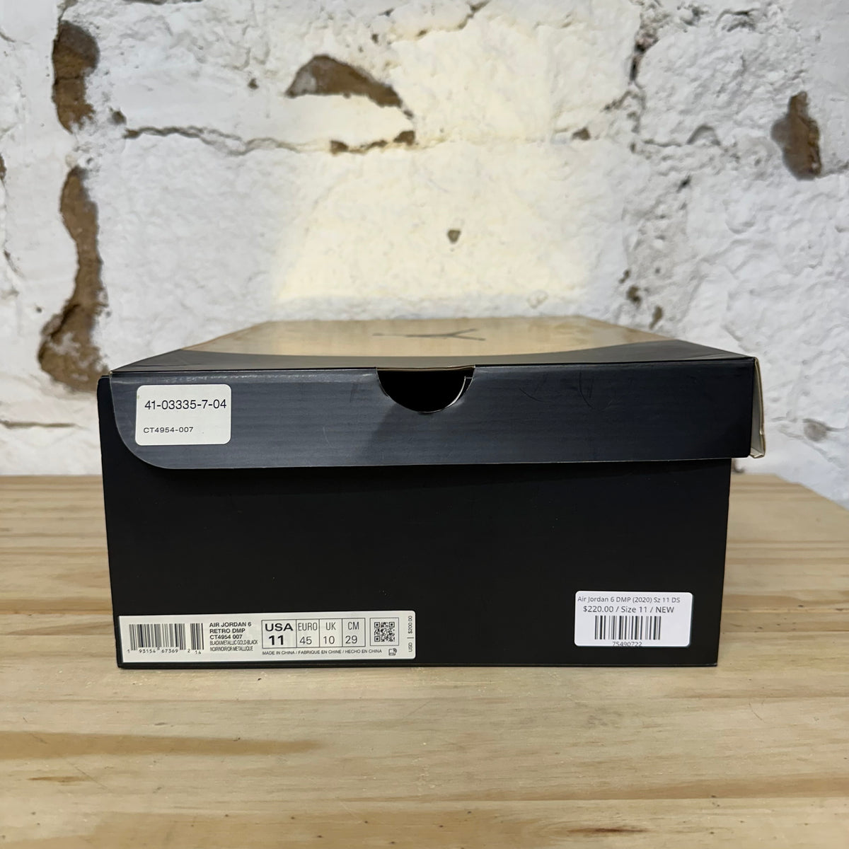 Air Jordan 6 DMP (2020) Sz 11 DS