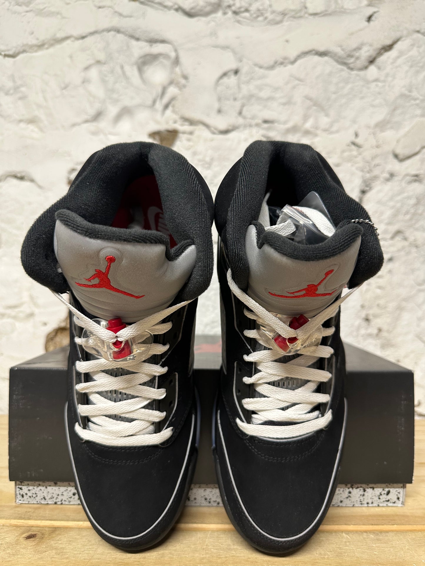 Air Jordan 5 Black Metallic Reimagined Sz 11.5 DS