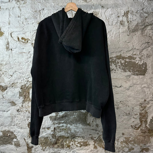 Vale Garden Zip Up Hoodie Black Sz XL