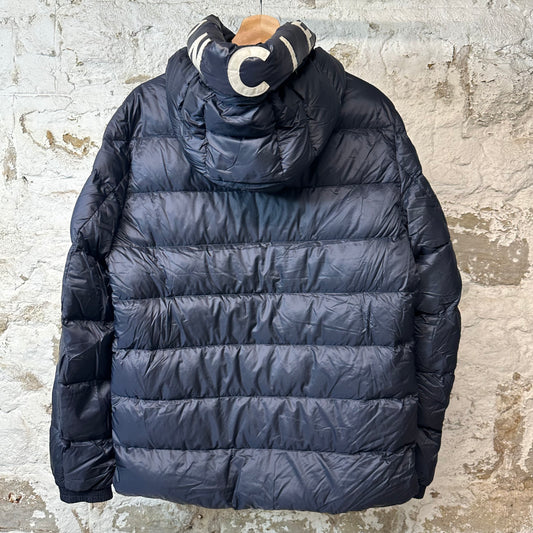 Moncler Salzman Giubbotto Navy Puffer Jacket Sz L (4)