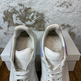 Alexander Mcqueen Iridescent Tab White Sneaker Sz 11 (44) No Box