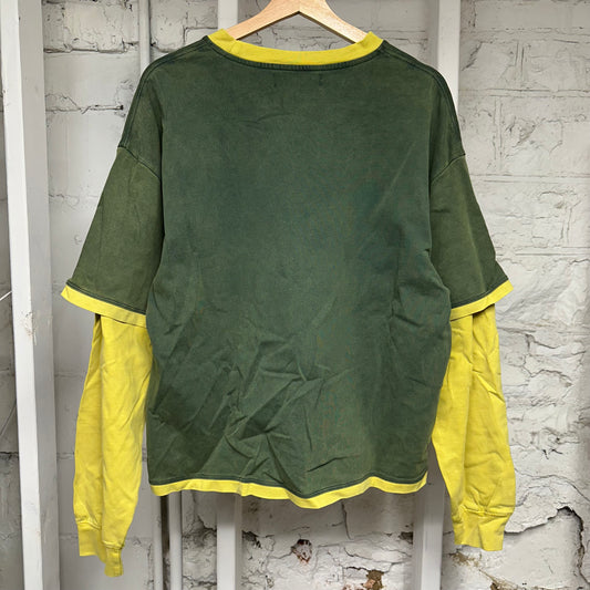 Vale Sound Of Valley Green Long Sleeve T-Shirt Sz S