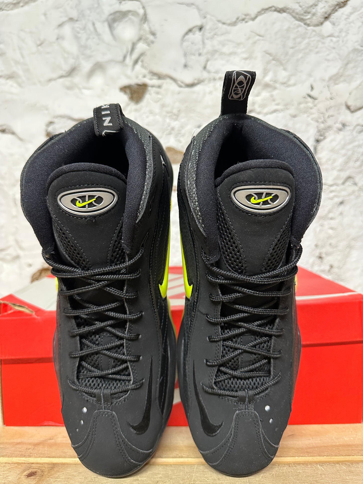 Nike Air Total Max Uptempo Black Volt (2020) Sz 12.5 DS