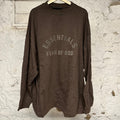 Fear of God Essentials Brown Arc Logo T-Shirt L/S Sz L