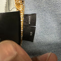 Amiri MX1 Aloha Patch Blue Denim Jeans Sz 32