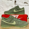 Nike Dunk Low Oil Green Olive Sz 10