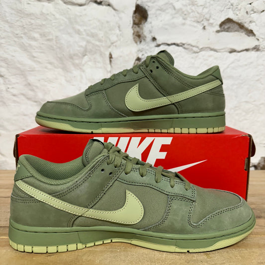 Nike Dunk Low Oil Green Olive Sz 10