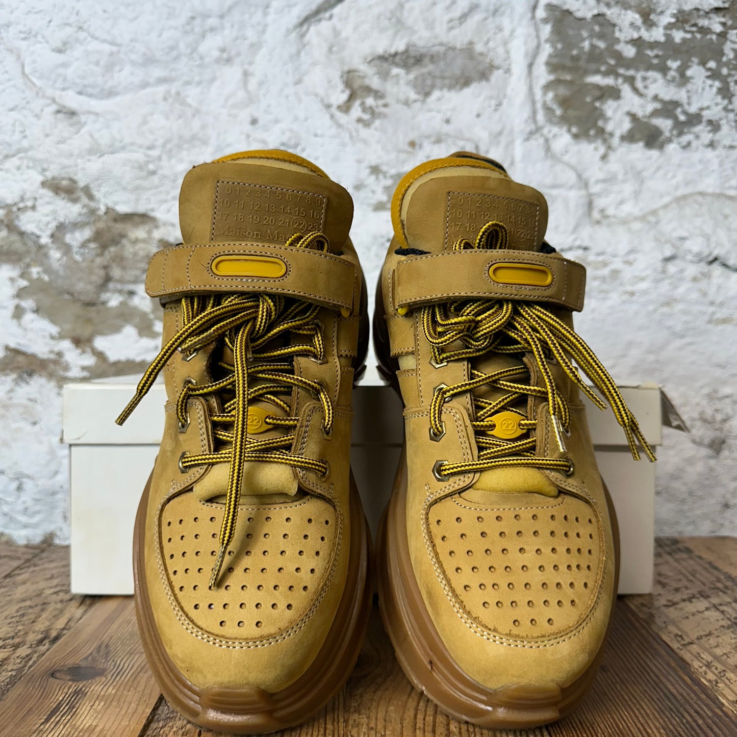 Maison Margiela MM6 Contrast Sneaker Wheat Sz 8 (41)