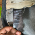 Amiri MX1 Brown Snakeskin Blue Denim Jeans Sz 34