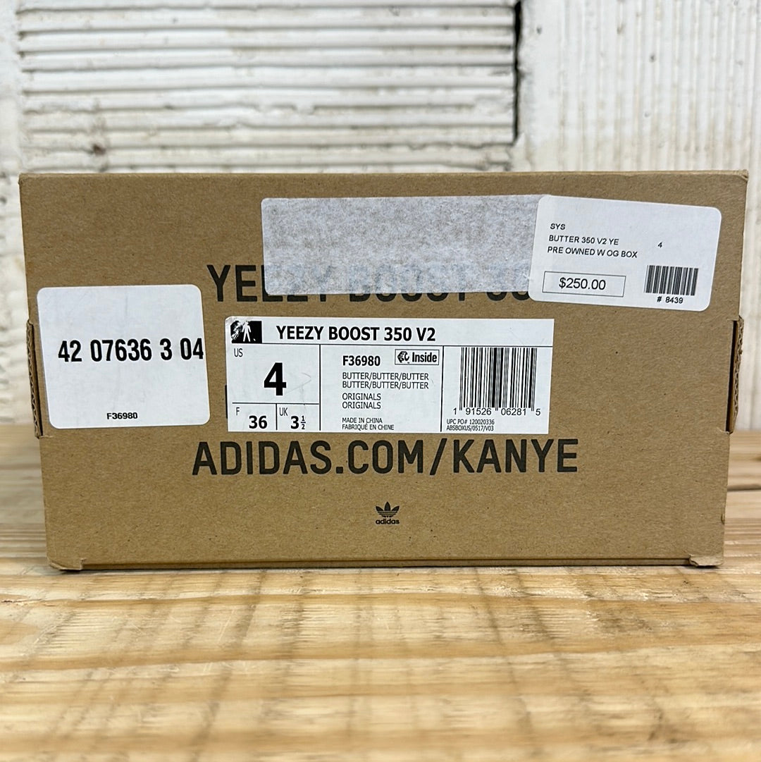 Yeezy 350 V2 Butter Sz 4