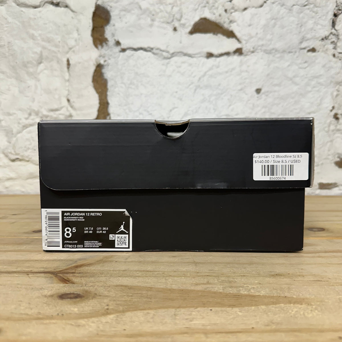 Air Jordan 12 Bloodline Sz 8.5