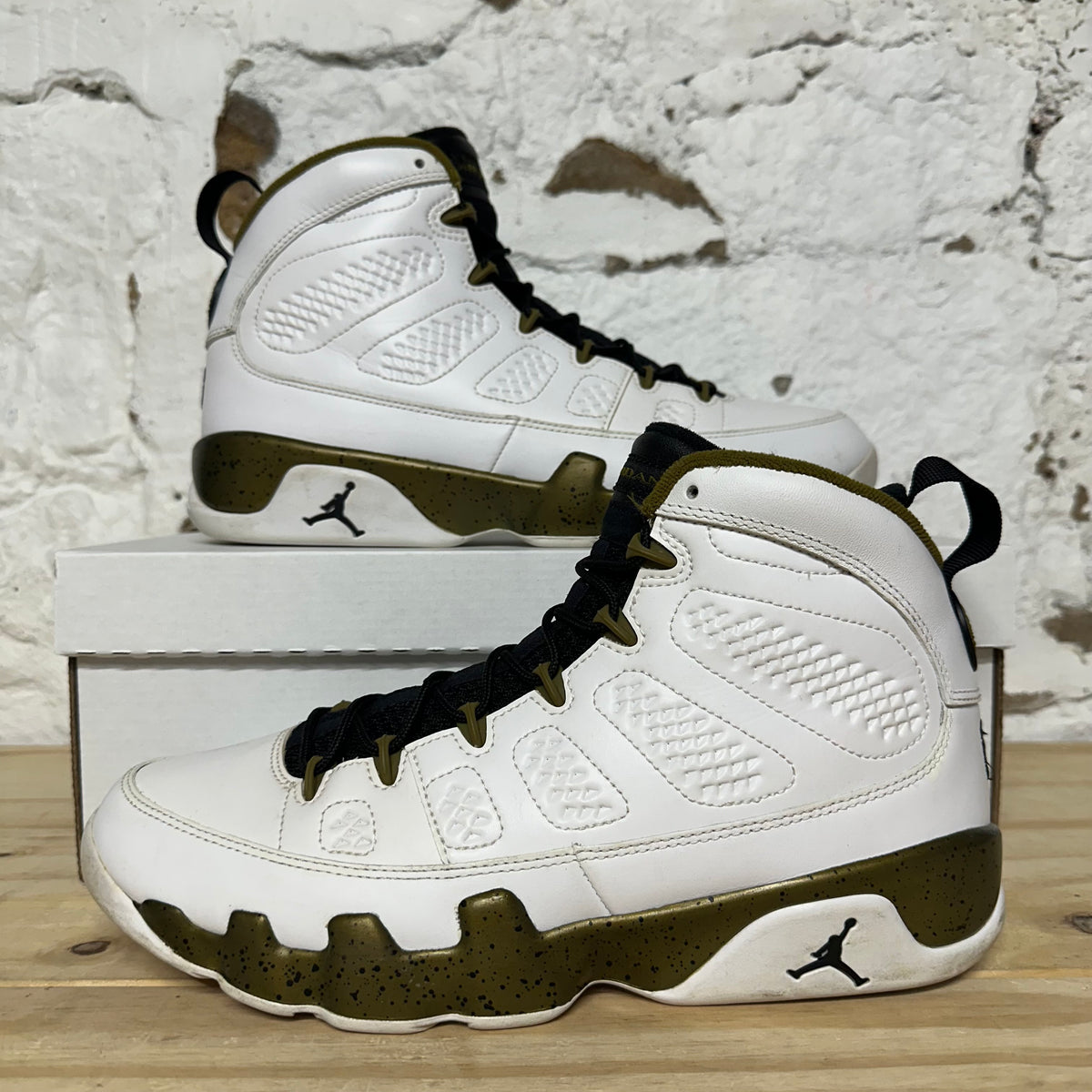 Air Jordan 9 Statue Sz 10