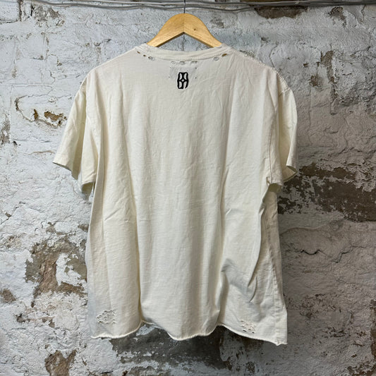 Birth Of Royal Child Blues T-shirt Cream Sz S