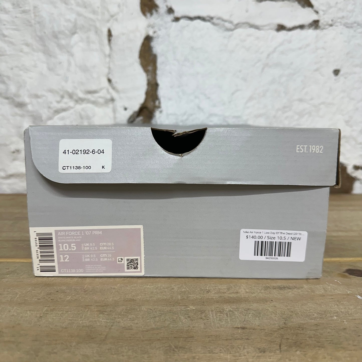 Nike Air Force 1 Low Day of the Dead (2019) Sz 10.5 DS