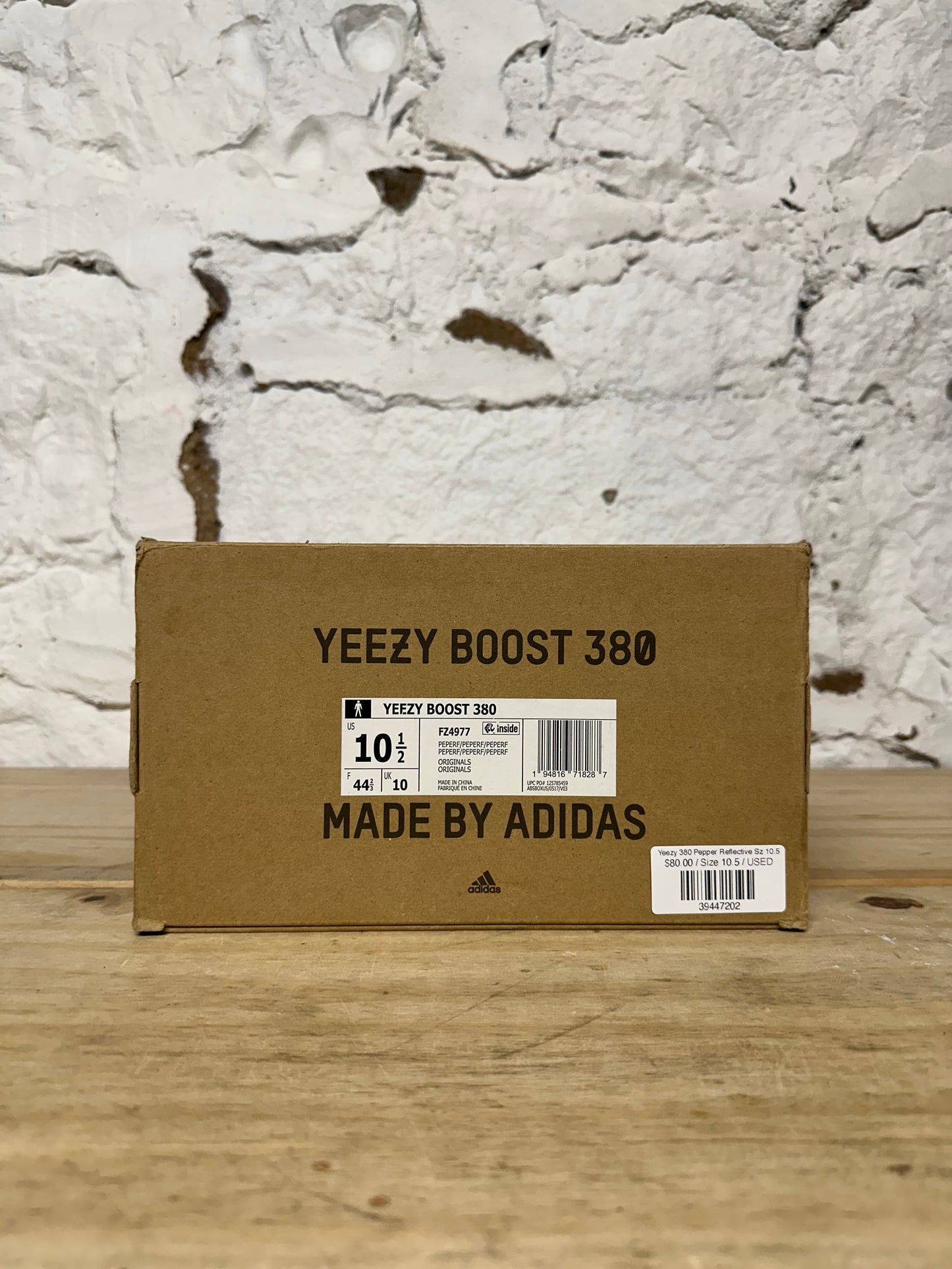 Yeezy 380 Pepper Reflective Sz 10.5